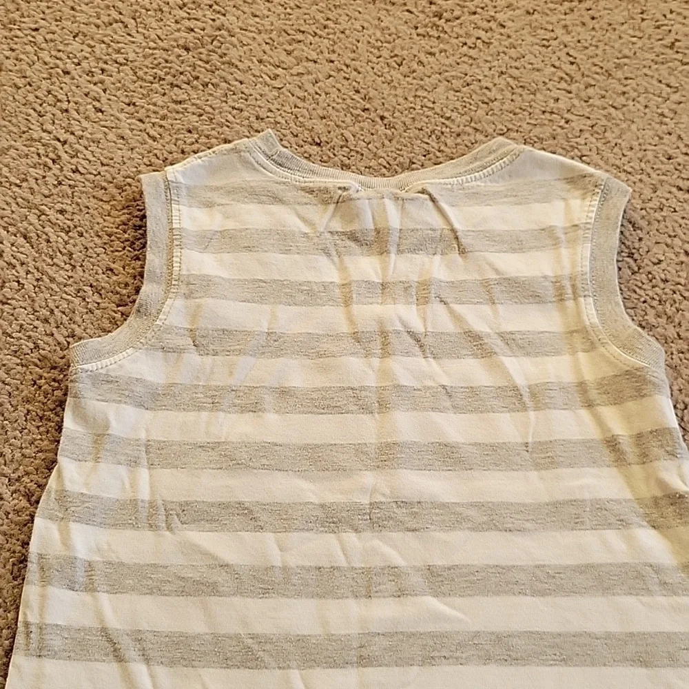 Gymboree Gray and Red Lobster Tank Top